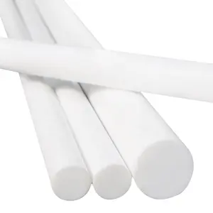 Corrosion-resistant and High-temperature Resistant White PTFE Rod