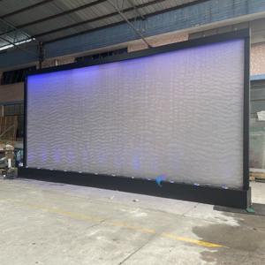 Cortina de Agua de Malla Metálica Personalizada, Cascada de Acero Inoxidable, Cortina de Agua Interior para Pared - Product Image 4