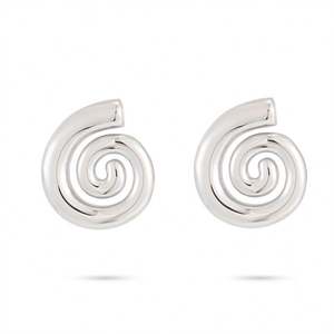 New Spiral <b>Titanium</b> Steel Earrings Women Fashion Creative Personality 18K Gold Stainless Steel <b>Stud</b> Earrings - Product Image 6