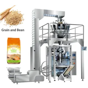Macchina imballatrice verticale piena del granello del grano di 1kg 2kg 5kg riso/zucchero di ESS-320D piccola