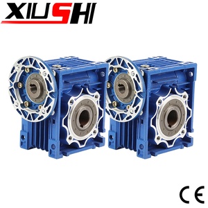 NMRV Series RV030 Power Transmission Worm Gear Box Speed Reducer Ratio 1:5/7.5/10/15/20/30/40/50/60/80