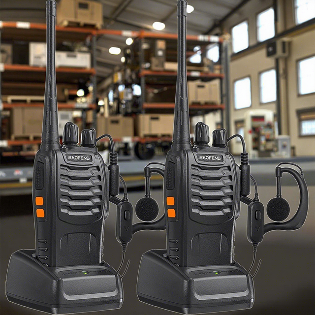 Boafeng Woki Toki Baofeng 2packs Talkie Walkie BF-888S 4W Ham Radio Celular Walkie Talkies for Factory