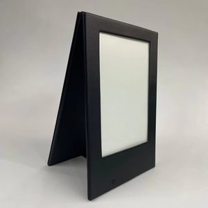Exhibidores de Mesa Digitales Iluminados Personalizados, Exhibidores de Mesa Plegables de 2 Páginas con LED, Soporte de Mesa con Retroiluminación LED para Restaurante Bar - Product Image 1