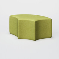 Ensemble de canapés de bureau modulaires en tissu, design nordique moderne, en forme d'arc, pour usage commercial dans le salon, Foshan Longjiang