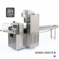 Machine automatique de conditionnement flow pack pour boulangerie : sandwiches, burgers, croissants, pains, pitas et emballages