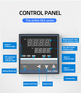 Contrôleur de température numérique multicanal PID <span class=keywords><strong>Rex</strong></span>-c100 avec écran LCD et port série - Garantie de 3 ans pour les systèmes de coulée à canaux chauds OEM/ODM/OBM - Product Image 5