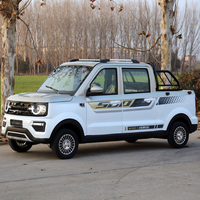 Camionnette électrique à succès avec 4 portes, 4 sièges, espace super spacieux, moteur 4000W, vitesse 50KM/H pour le transport de marchandises et de passagers