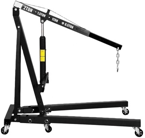 Bán buôn di động nhỏ thủy lực của nhãn hiệu động cơ hoist 1ton 2ton 3ton cửa hàng Crane cho xe sửa chữa xe công cụ - Product Image 6