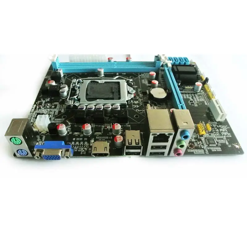 Oem Computer Mother Board Combo 3rd Gen LGA1155 PC Gaming Mainboard LGA 1155 Dual Channel DDR3 Desktop H61 Chipset Motherboard