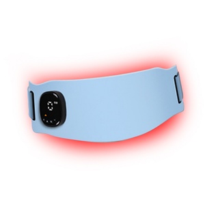 Factory Wholesale Blue Micro-Current Belly Vibrator Menstrual Heating Waist and Palace Warmer Belt Massage <b>Instrument</b> - Product Image 6