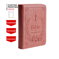 Fabricant de Bibles en cuir PU de qualité supérieure, service d'impression personnalisée des bords dorés, vente en gros OEM, fournisseur de Saintes Bourses
