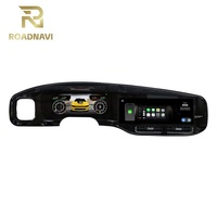 RoadNavi Autoradio Android 24'' à Double Écran avec Tableau de Bord Numérique pour Dodge Charger 2011-2019 Compteur de Vitesse Automatique