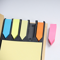 Prêt à Expédier Mémo Livre Personnalisé Logo Personnalisé Bloc-Notes Bureau Post Notes avec Collant