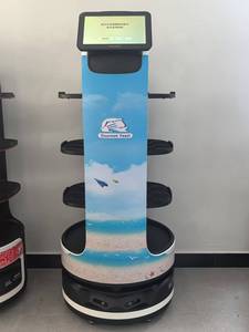 Robot Intelligente per Ristoranti con Garanzia di 1 Anno, Capacità di Carico 20Kg, Conducente Robotizzato per Consegna Cibo Commerciale, Navigazione GPS, Controllo tramite App, 100L - Product Image 5