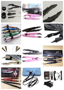 Outils de pose d'extensions de cheveux en kératine de style Salomé, fer à lisser pour extensions de cheveux - Product Image 6
