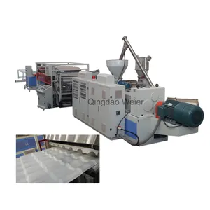 Asa Pvc Upvc Plastic Dakplaat Fabricage Geglazuurde Tegel Maken Machine