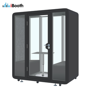 Giải Pháp Văn Phòng Cube Pod Phòng Họp Nghiên Cứu Alcove Customized Soundproof Booth Movable Healthcare School Rào Cản Phân Vùng - Product Image 2