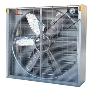 48 inç havalandırma egzoz fanı duvara monte boya kabini egzoz fanı invertör
