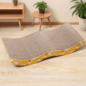 Fabricante al por mayor, suministros para <span class=keywords><strong>gatos</strong></span>, rascador corrugado tipo M para <span class=keywords><strong>gatos</strong></span>, tablero rascador corrugado de alta densidad de 4CM de espesor - Product Image 5