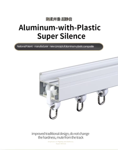 Moteurs de rideaux motorisés silencieux Trietex Smart Silent Track pour salon, prix d'usine, accessoire, <span class=keywords><strong>barre</strong></span> silencieuse, offre en gros, ensemble de rideaux - Product Image 5