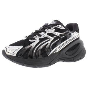 Zapatos Puma Inverse Dimension GS para Niños, Color Negro y Plateado, Estilo Deportivo - Product Image 1