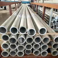 Tubos de Aluminio Plegables al por Mayor, Tubos de Aleación de Aluminio 6060 6061 6063 de Alta Precisión, Tubo Redondo de Aluminio