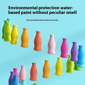 Wooden Children Coloring <b>Toys</b> Logical Thinking Memory Training Early Education Game Pair Cloth Bottle Drink for Kids Boys Girls - Product Image 4