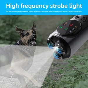 Détresseur Canin Ultrasonique Intelligent à Double Tête Anti-Aboiement en ABS – Fournitures pour Animaux de Compagnie - Product Image 4