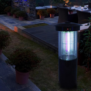 Lámpara Solar Mata Mosquitos, Linterna Portátil de Alta Intensidad UV, Repelente de Mosquitos, Luz Solar para Matar Insectos <span class=keywords><strong>Voladores</strong></span> - Product Image 3