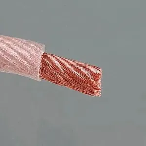 IEC61138 Flexible Copper Wire Transparent PVC 16 25 35 50 70 95 120 150 SQMM Clear Ground Cable