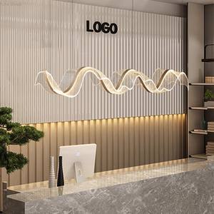 Modern Nordic Oval Acrylic <b>Chandelier</b> for Kitchen Living Room Restaurant Use Adjustable Height for Hotels - Product Image 2