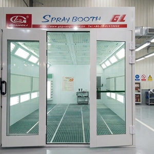 Cabine de <span class=keywords><strong>peinture</strong></span> automobile Guangli certifiée CE avec four de séchage à vendre - Product Image 1