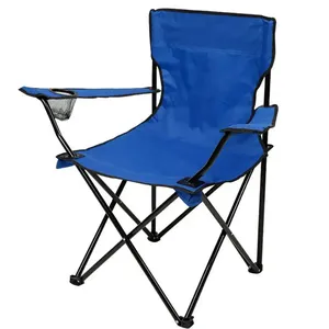 Chaise de camping en plein air personnalisée chaise de plage chaise de pêche pliante avec sac de transport