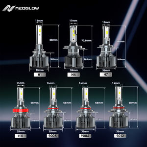 Produit de gros Top 3 : Ampoule de phare LED 100W 15000Lm avec <span class=keywords><strong>décodeur</strong></span>, refroidissement par tube de cuivre, ajustement universel H7 9005, garantie 2 ans - Product Image 6