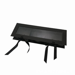 Wholesale MOM Elegant Transparent Flip <strong>Box</strong> Floral Window Design Mother's Day Gift Packaging Paper for <strong>Flower</strong> Shops - Product Image 6