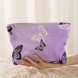 Hot bán hợp thời trang biểu tượng tùy chỉnh ly hợp di động trang điểm túi đa chức năng mỹ phẩm túi dây kéo chăm sóc da đồ vệ sinh cá nhân Túi - Product Image 1