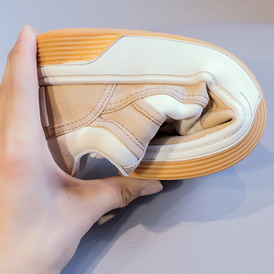 Nuove Scarpe Panda <span class=keywords><strong>Bianche</strong></span> <span class=keywords><strong>e</strong></span> <span class=keywords><strong>Nere</strong></span> con Suola Spessa, <span class=keywords><strong>Sneakers</strong></span> Casual Sportive con Lacci per <span class=keywords><strong>Donna</strong></span> - Product Image 6