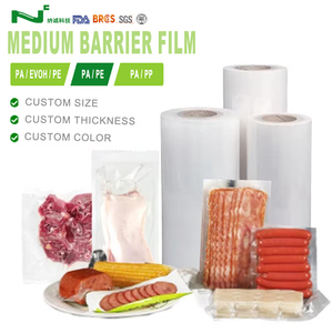 ถุงบรรจุภัณฑ์สุญญากาศสำหรับปลา<span class=keywords><strong>แซลมอน</strong></span>/อาหารทะเลฟิล์มพลาสติก PE กั้นขนาดกลางที่กำหนดได้เองเกรดอาหาร - Product Image 1