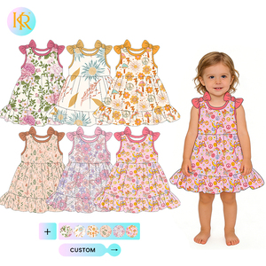 Vestido Infantil Kerui para Niña, Estilo Nuevo con Estampado de Bruja, Lazos, Sin Mangas, Vestido de Verano para Bebé Niña - Product Image 1