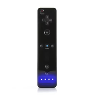 Manette sans fil 2 en 1 avec télécommande lumineuse Nunchuck pour la console de jeu Wii avec joystick Motion Plus