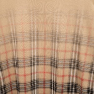 T-shirt à manches courtes à carreaux surdimensionné pour homme 2026, 100 % coton, décontracté, col rond, motif tissé Burberry, coupe classique - Product Image 4