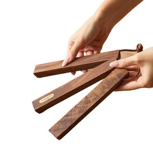 Black Walnut Wood Heat Insulating Mat Thickened Solid Wood <b>Placemat</b> <b>For</b> Casserole Dishes Anti Scald <b>Table</b> Mat Reusable - Product Image 1