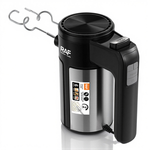 Mezclador de mano para batidor de huevos con pantalla LED RAF de 460W con seis ajustes de velocidad y sistema de mezcla de doble varilla para tareas de cocina versátiles - Product Image 5