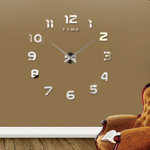 Espejo <span class=keywords><strong>Digital</strong></span> 3D acrílico para pared, pegatina creativa DIY para <span class=keywords><strong>reloj</strong></span>, papel tapiz creativo para sala <span class=keywords><strong>de</strong></span> estar, calcomanías decorativas para murales <span class=keywords><strong>de</strong></span> dormitorio - Product Image 6