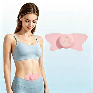 Masajeador para Cólicos Menstruales en <span class=keywords><strong>la</strong></span> Espalda Baja, Equipo <span class=keywords><strong>de</strong></span> Fisioterapia, Almohadilla Térmica Inalámbrica para Aliviar el Dolor Menstrual Femenino, Unidad TENS - Product Image 1