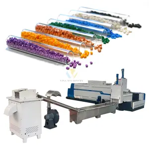 Bom preço plástico matéria-prima reciclagem máquina granulador máquinas plástico grânulos granular que faz a máquina