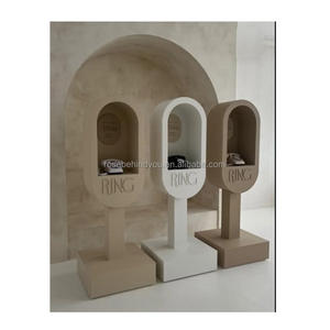 Cabina Telefonica Audio Personalizzata Bianca Beige Tortora per <span class=keywords><strong>Libro</strong></span> degli Ospiti, Stand per Matrimoni ed Eventi - Product Image 1