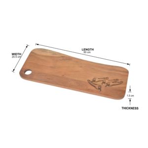 Laser Different Designs Cutting Board with Hanging Hole for Kitchen Ware Chopping <b>Blocks</b> and Pizza Serving Wooden Boards - Product Image 4