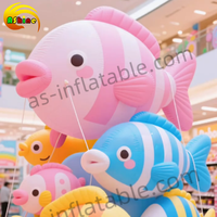 Poisson gonflable, carpe gonflable, modèle de poisson gonflable pour les événements, pour la publicité