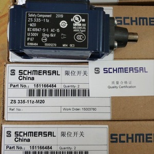 Interrupteur de sécurité Schmersal Zr 235-11z-m20 IEC 60947-5-1 AC-15 IP67 pour usage industriel - Product Image 2